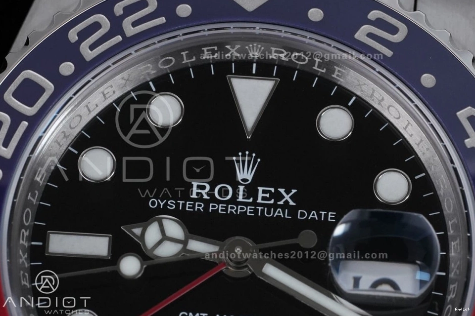BLRO On 904L Best ARF GMT SS Pepsi Jubilee HighQuality 126710 New SH3285 Edition 1:1 II (UV Master Bezel V 862 Bracelet ) 0720